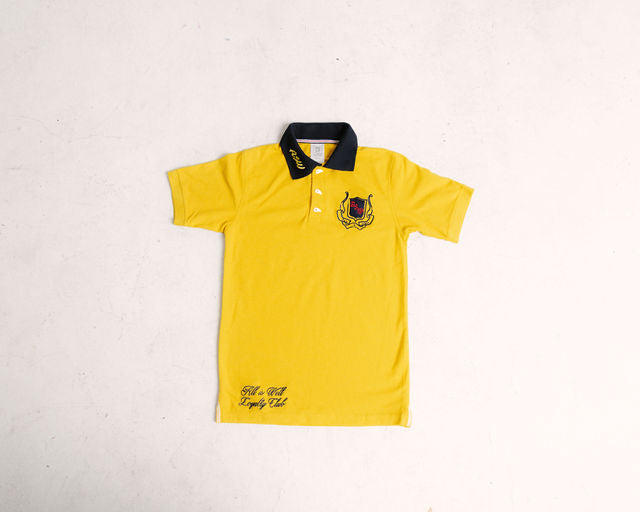 All Is Well Polo Shirt Canary Yellow