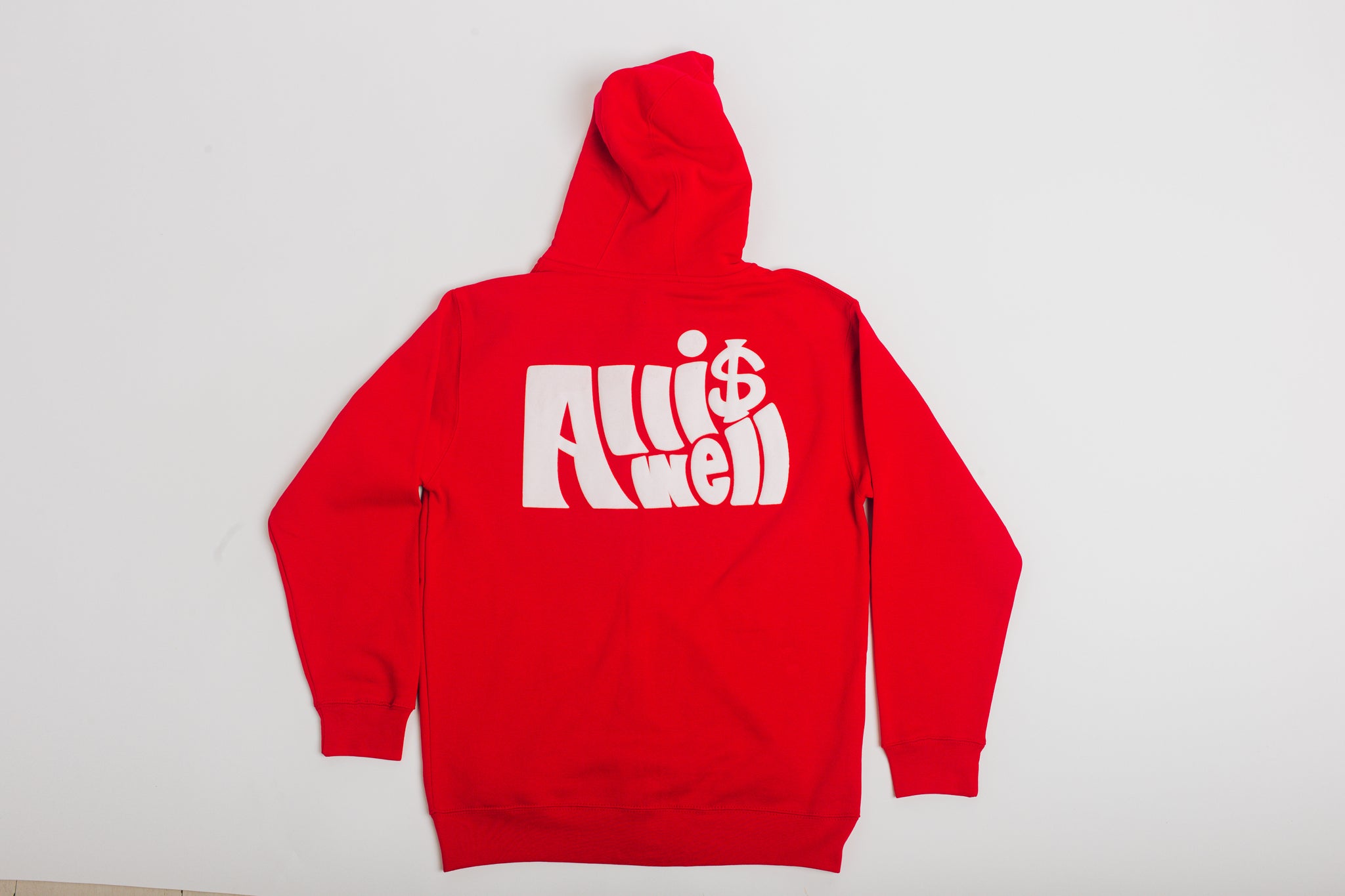 My Vision Hoodie: Red Zip-Up Edition