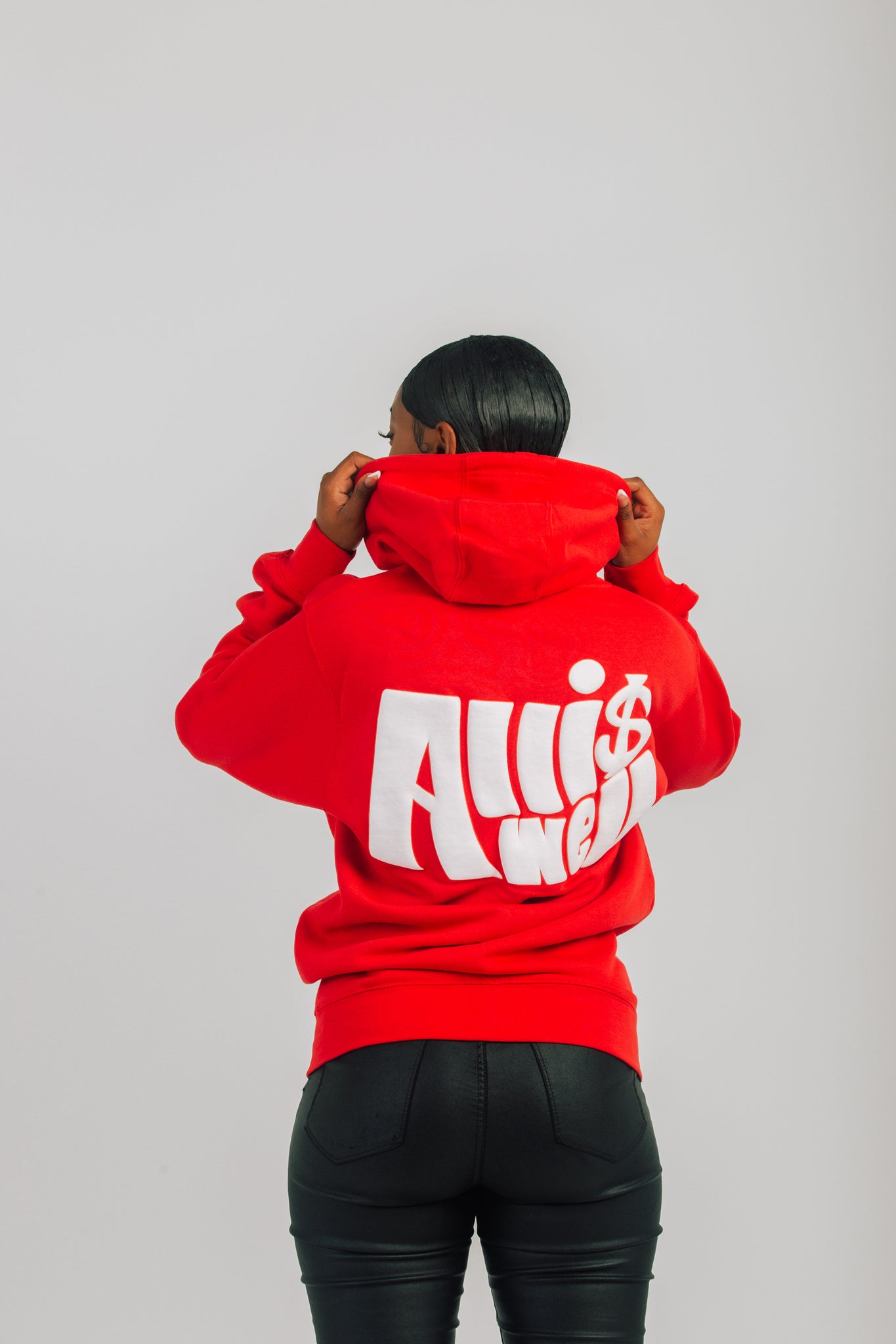 My Vision Hoodie: Red Zip-Up Edition