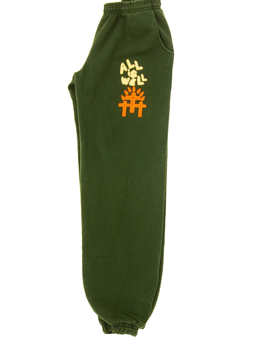 Cleanliness is Next to Godliness Hunter Green Edition Heavyweight Sweatpants